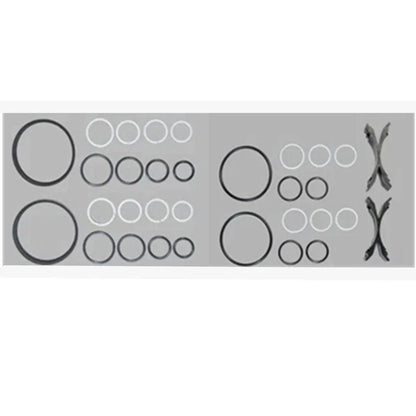 32Pcs ABC Valve Block Seal Kit for Mercedes CL55 CL65 CL500 CL600 S55 (2000-2006)