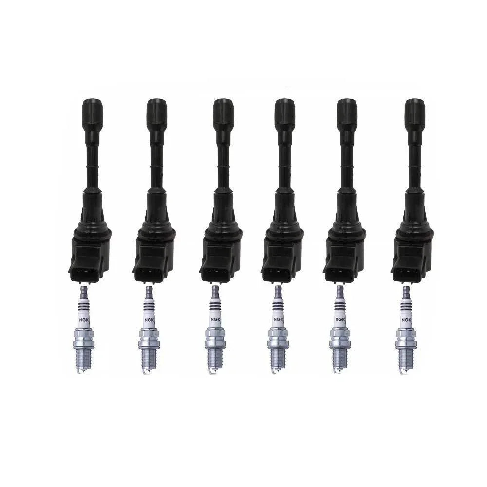 6 x Ignition Coils & 6 x Spark Plugs for Renault Latitude 2.5L/3.5L (2011-2013)