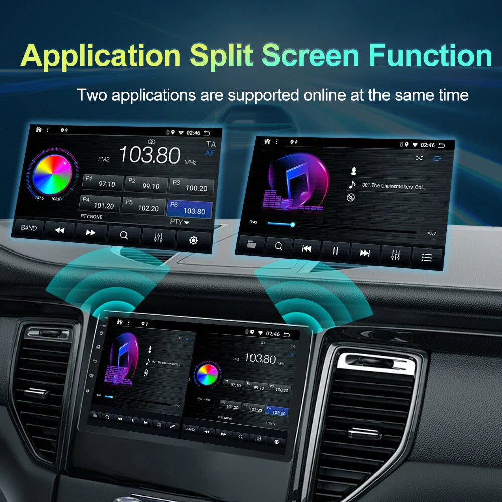 7" Wireless CarPlay Android Auto Head Unit for Toyota Estima Tarago (2001-2006)