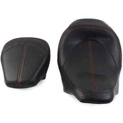 Low-Profile Driver Passenger Pillion Seat for Touring Road Glide CVO (2019-2022)