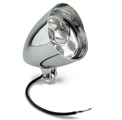 5.75" Chrome LED Daymaker Bullet Headlight for Harley Sportster Dyna Softail (2004-2023)