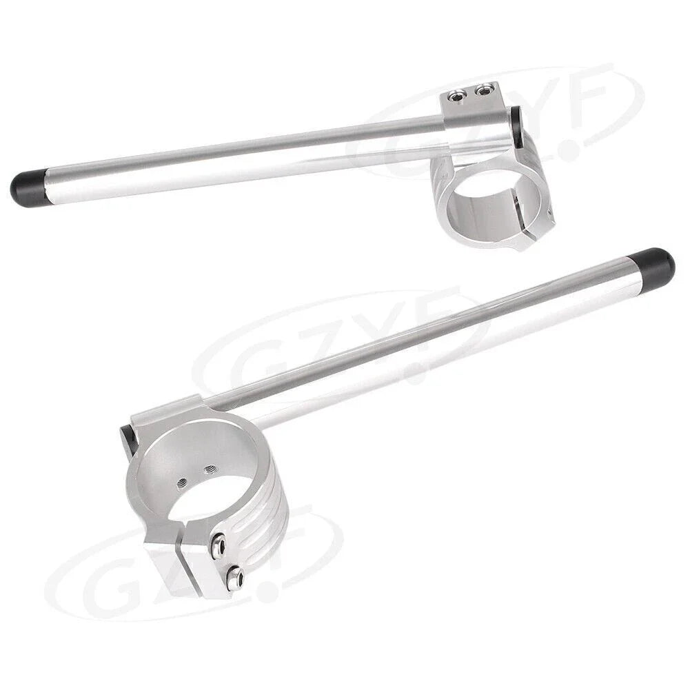 22mm & 7/8" Clips on Handle Bar with Adjustable Clamps for 31mm Fork Tube