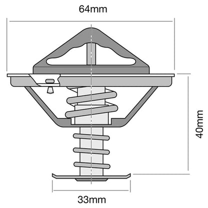 Tridon Thermostat for Landcruiser HZJ78R (1999–2007)