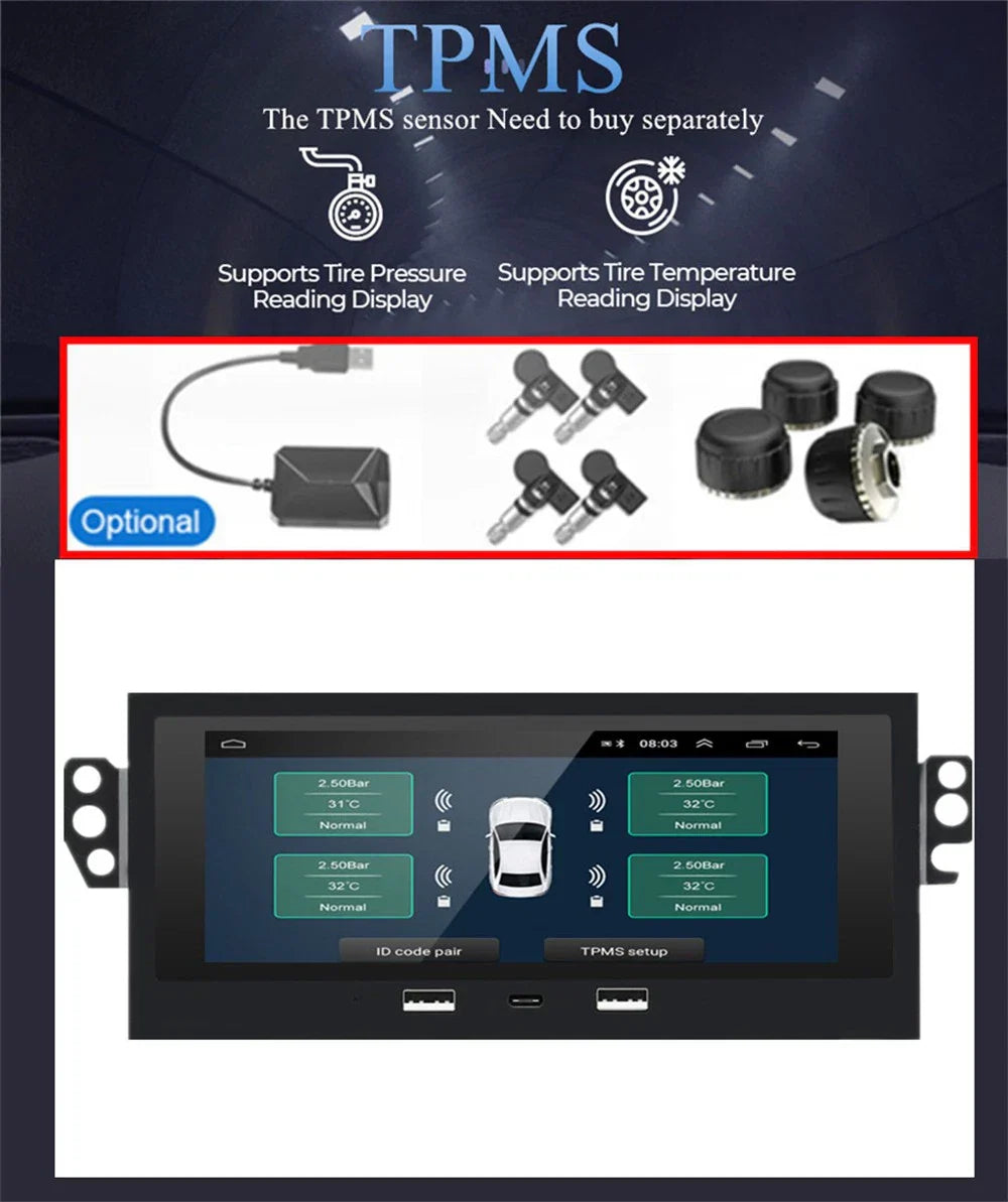 6.86'' Car Stereo GPS Navigation for Chevrolet Blazer, S10, GMC Jimmy (1995-2005)