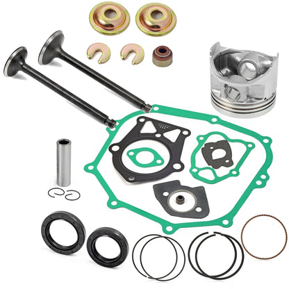 Oversize 0.25mm Piston Gasket Valve Rebuild Kit Yamaha Cart (1996–2010)