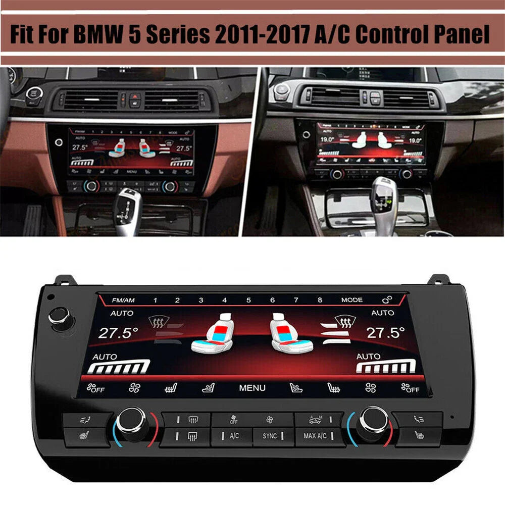 A/C Heater Climate Control Panel LCD Touch Screen for BMW 5 Series (2011-2017)