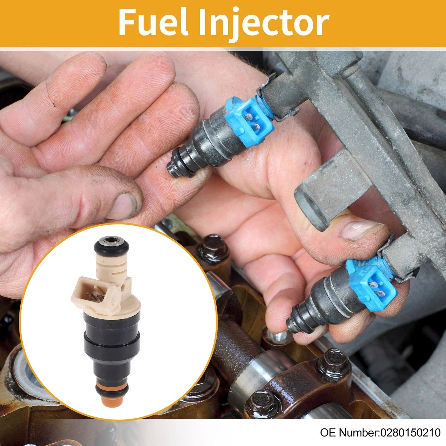 1 x Fuel Injector for BMW K75 Engine Fuel Nozzle (1985-1996)