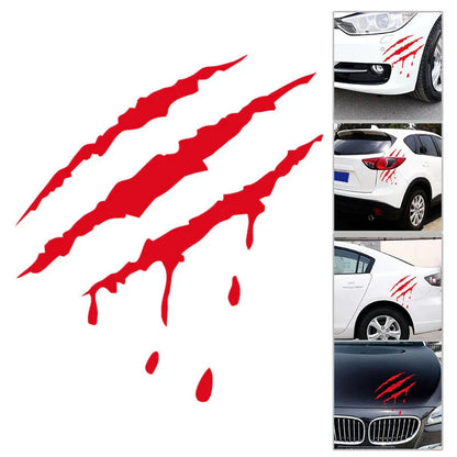 Headlight Scratch Stripe Decals for Car Accessories