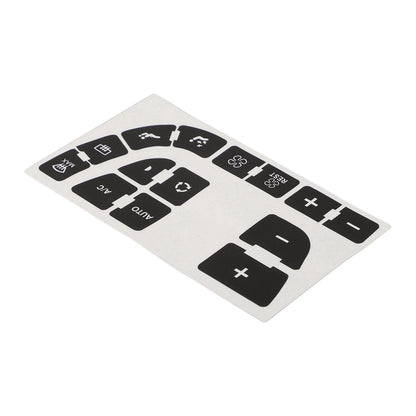 Stickers Set for Citroen C4 Grand Picasso Climate Buttons