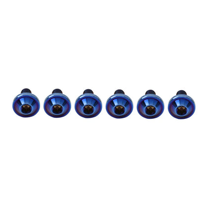 6 x M5x25mm Alloy Torx Head Screws for Bike Motorcycle