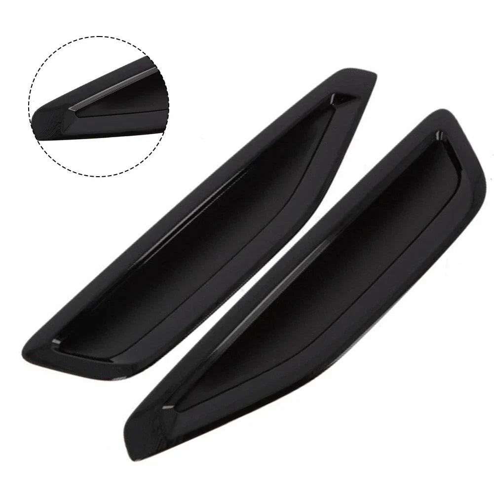 2 x Front Left/Right Black Fender Trim for BMW X5 (2017–2021)