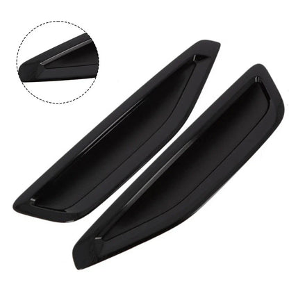 2 x Front Left/Right Black Fender Trim for BMW X5 (2017–2021)