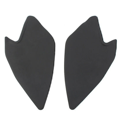 Black Side Tank Traction Pads for BMW G 310 GS G310GS (2017-2023)
