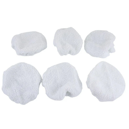 Polishing Pad 9–10 Inch Imitation Lamb Cashmere Soft Wool White 240mm