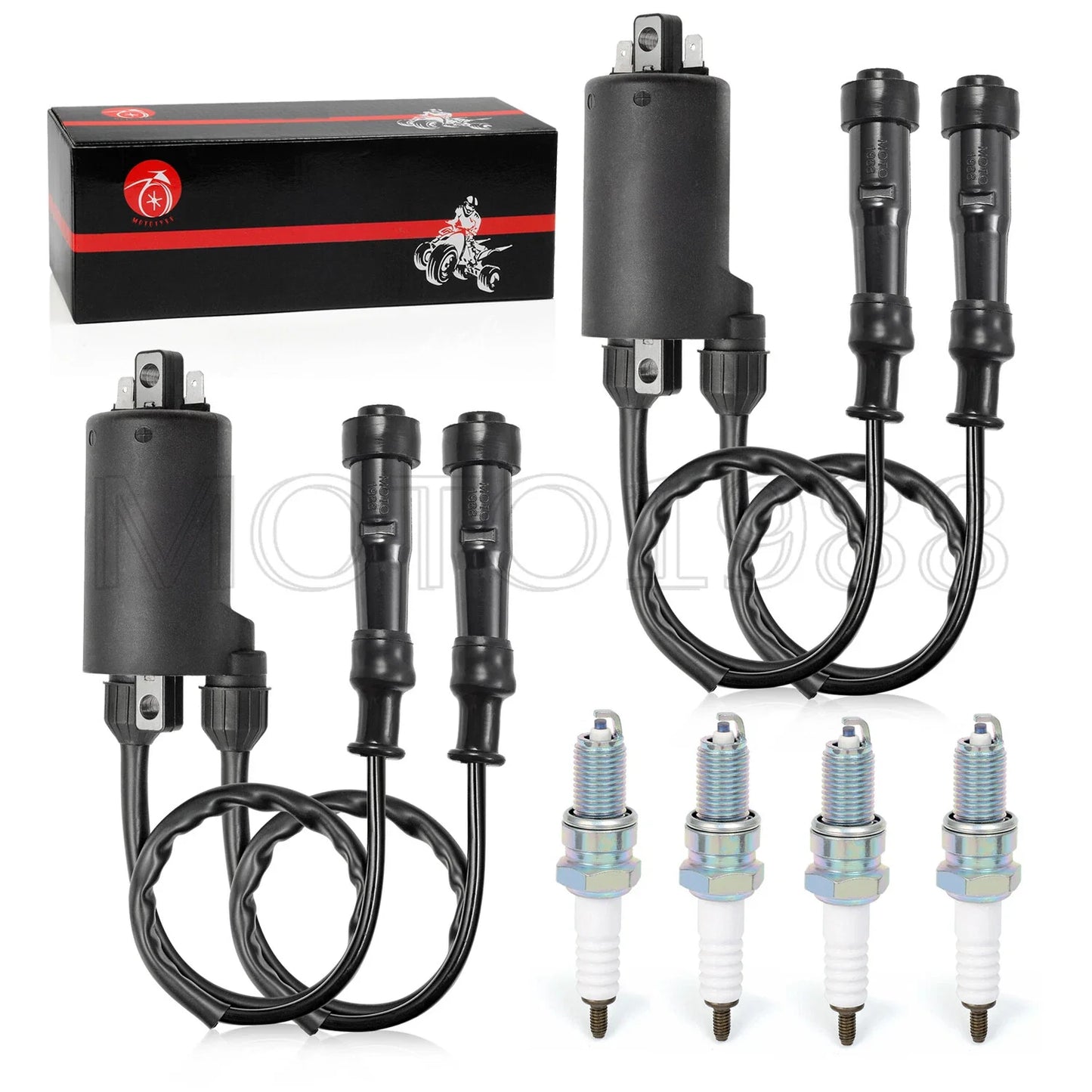Ignition Coil Spark Plug for Honda V45 Magna VF750C (1982–1983)
