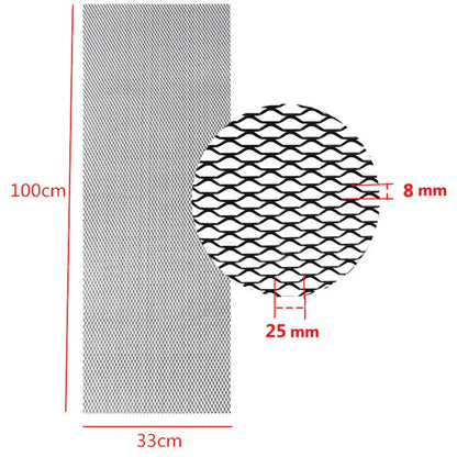 Hexagonal Mesh Cover for Car Bumper Hood Vent Grille 100x33cm - AU Ship