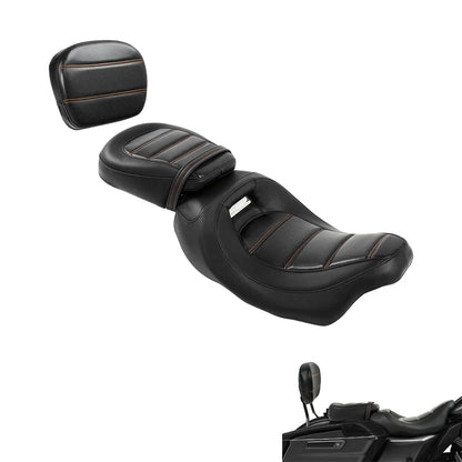 Seat & Backrest Pad for Harley CVO Street Glide (2009-2023)