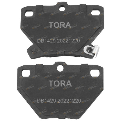 Rear Brake Pad Set for Toyota Prius (2001–2004)