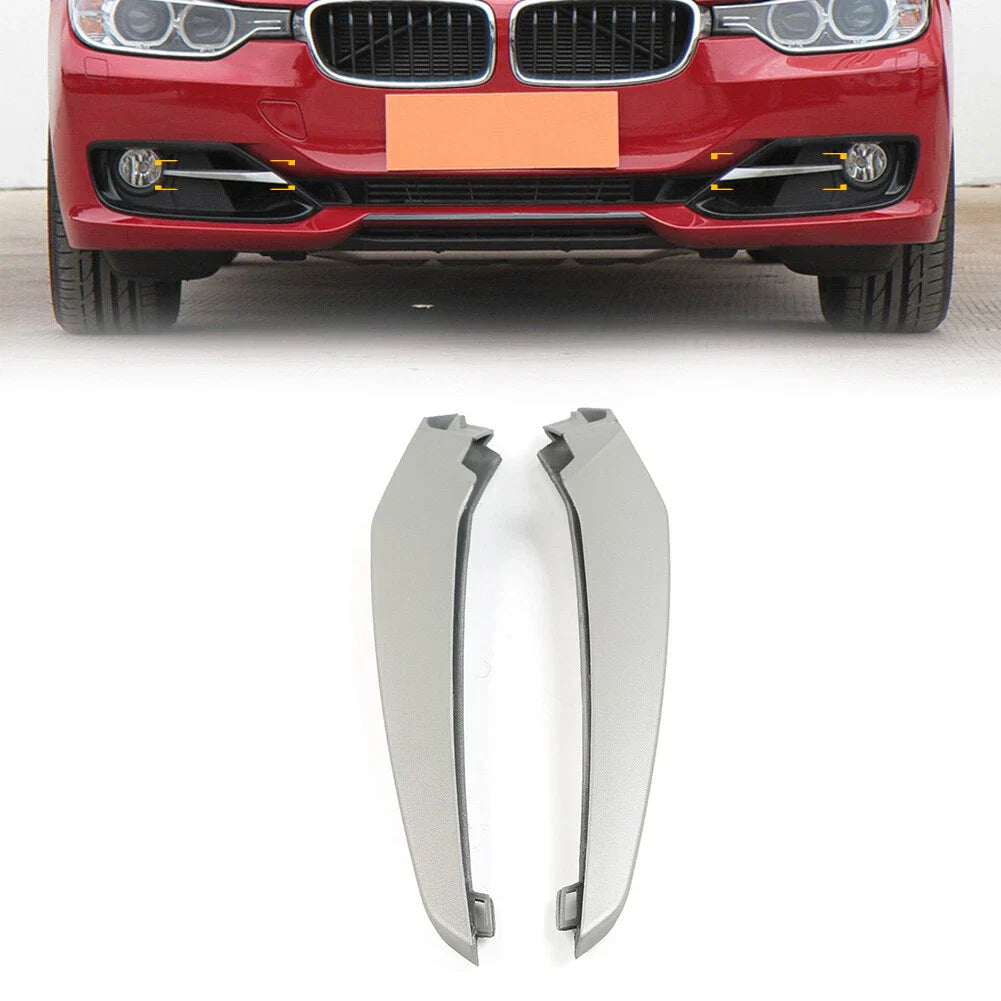 Front Bumper Fog Lamp Grille Trim Strip for BMW 3 Series (2012-2015)