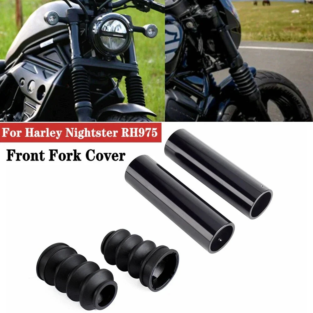 Upper Front Fork Shock Cover Boot for Harley Nightster (2022-2023)