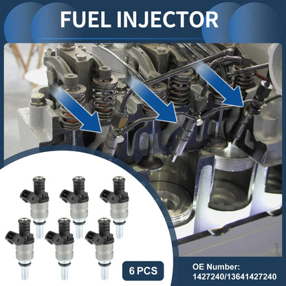 Fuel Injector BMW E60 520i 525i (2007-2010, 2003-2005) 6 pcs