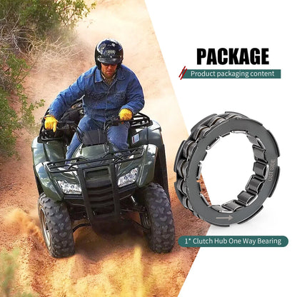 Clutch Hub One Way Bearing for Honda Rancher 400/420 Rubicon 500 (2003–2014)