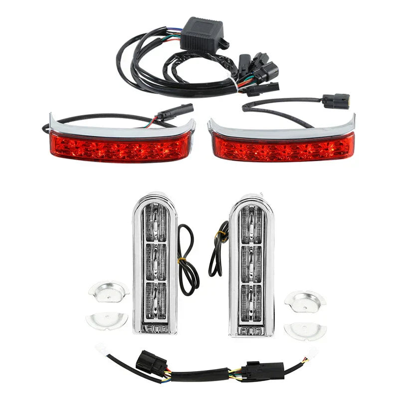 Saddlebags LED Insert Brake/Turn Lights for Harley Street Glide (2014 - 2024)