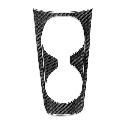 Carbon Fiber Front Water Cup Holder Trim for Chevrolet Camaro (2010-2015)