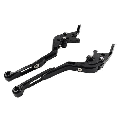 Black Extendable Brake Clutch Levers for Aprilia Tuono V4 1100RR (17-21)