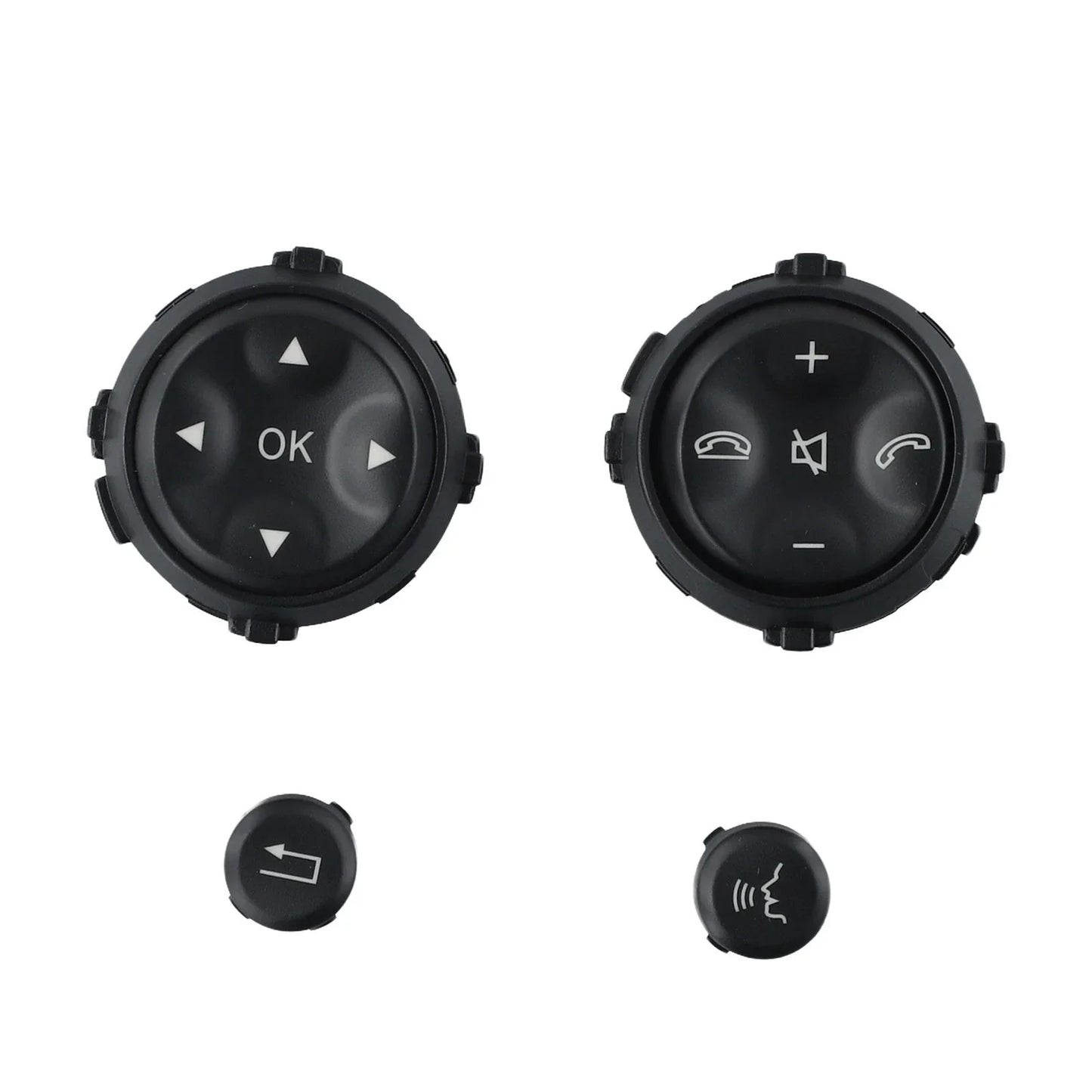 4pcs/set R&L Steering Wheel Switch Button for Mercedes W221 (2006–2009)