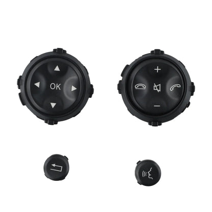 4pcs/set R&L Steering Wheel Switch Button for Mercedes W221 (2006–2009)