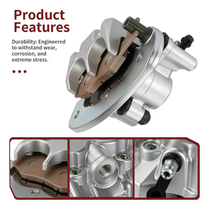 Rear Brake Caliper With Pads for Can Am Commander 800 800R (2011–2020)