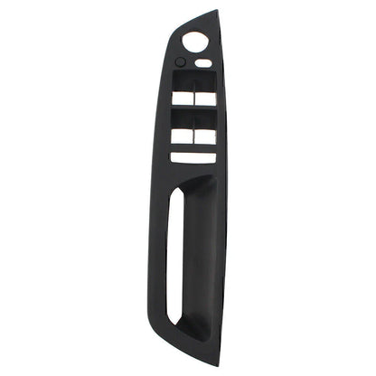 Black ABS Inner Door Handle Trim Cover for BMW X5 X6 (2007-2013)