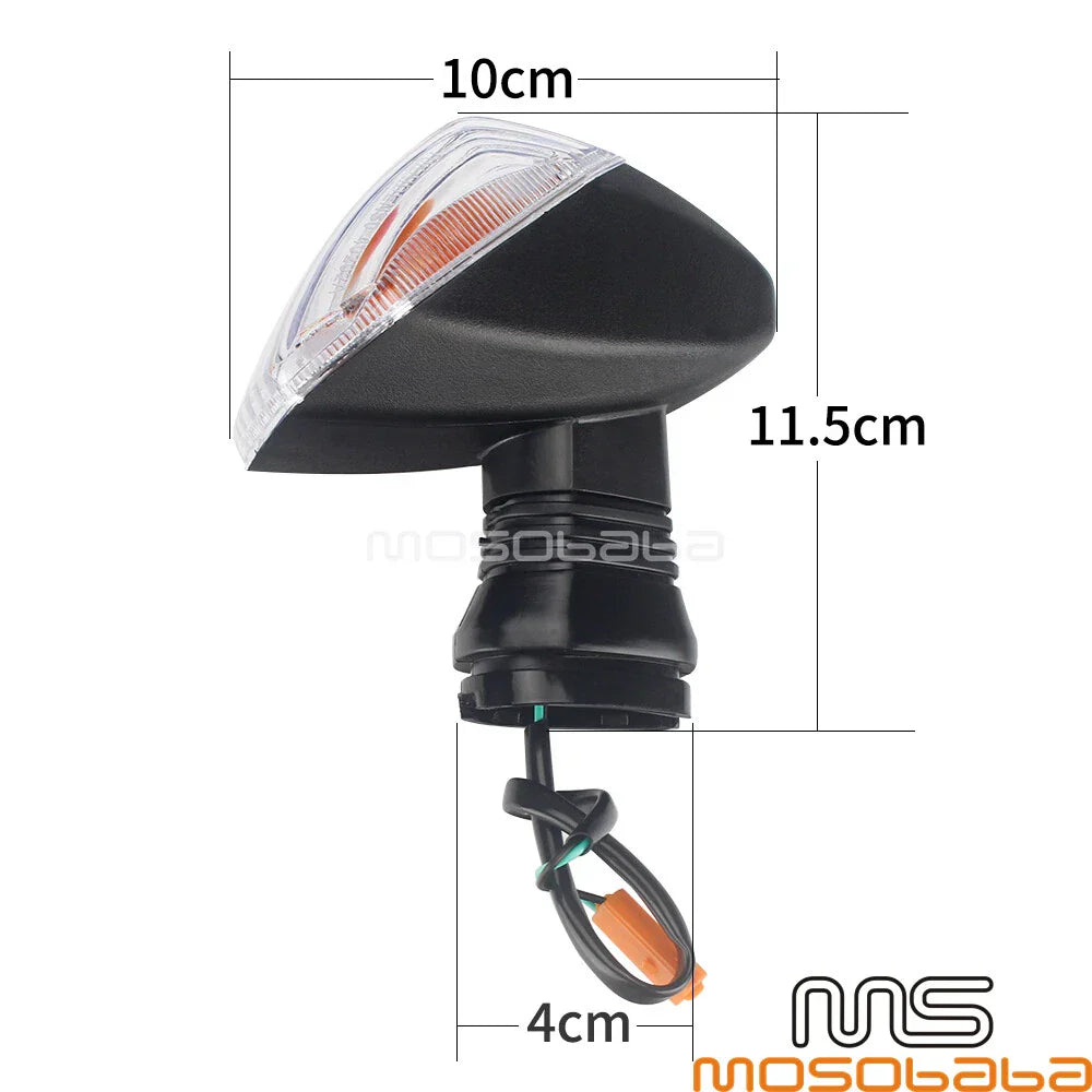 Front & Rear Turn Signal Lights for KAWASAKI Z750S KLR650 NINJA ZX-6R (2008-2018)