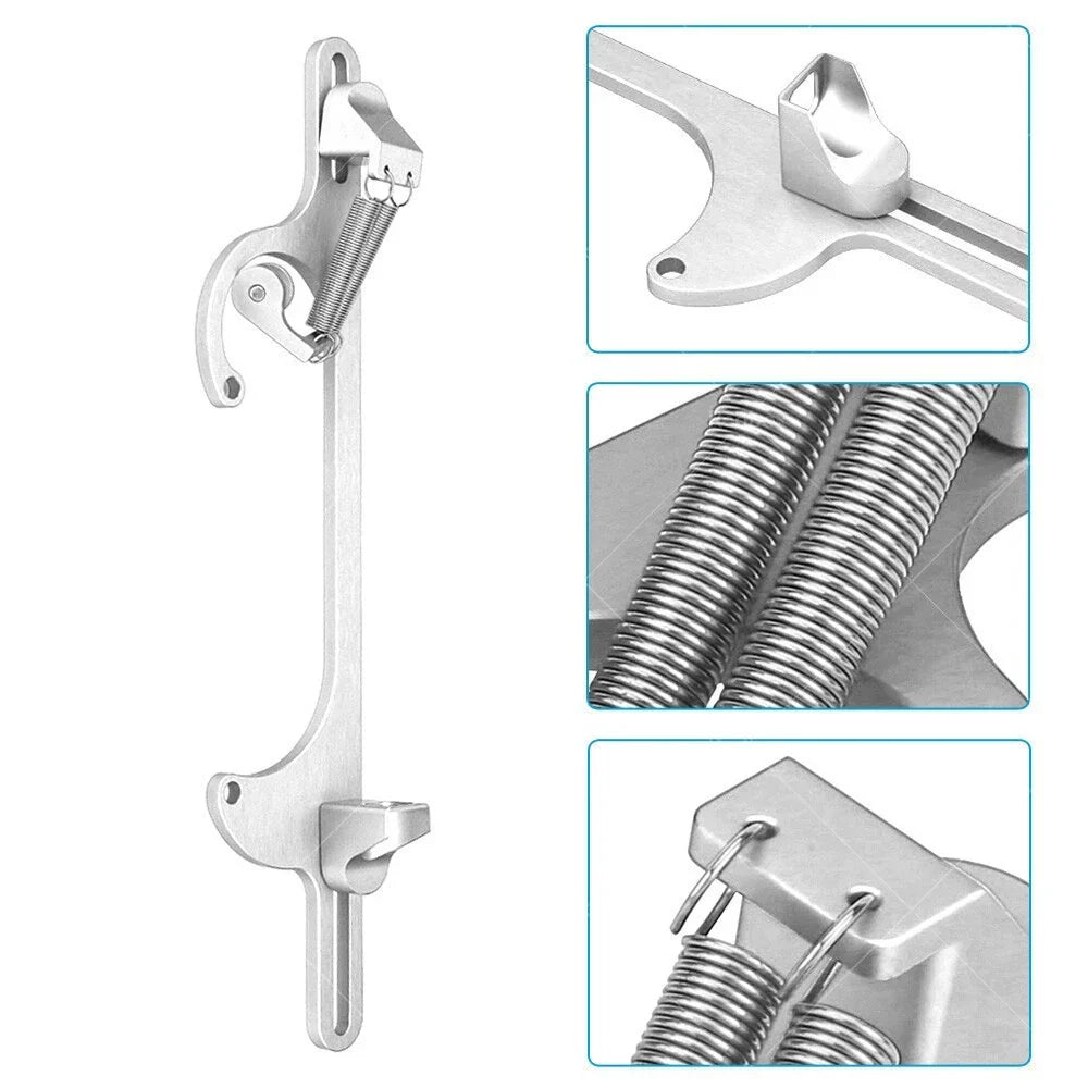 Silver Throttle Cable Bracket for Carburetor 4150 4160 (Fits Various Models)