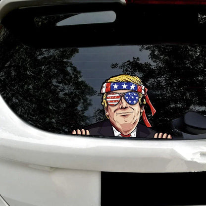 Waterproof Vinyl Car Sticker Funny Decal for Window Bumper