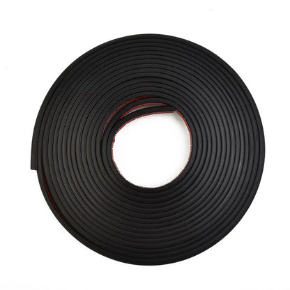 5M Slanted T Shape Car Trim Seal Strips Weatherstrip Headlight Bumper Lip Insert