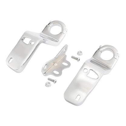 Chrome Headlight Fairing Support Bracket for Harley Low Rider ST (2022-2025)