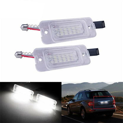 White LED License Plate Light Lamp for Benz W164 W251 X164 (2006-2015)