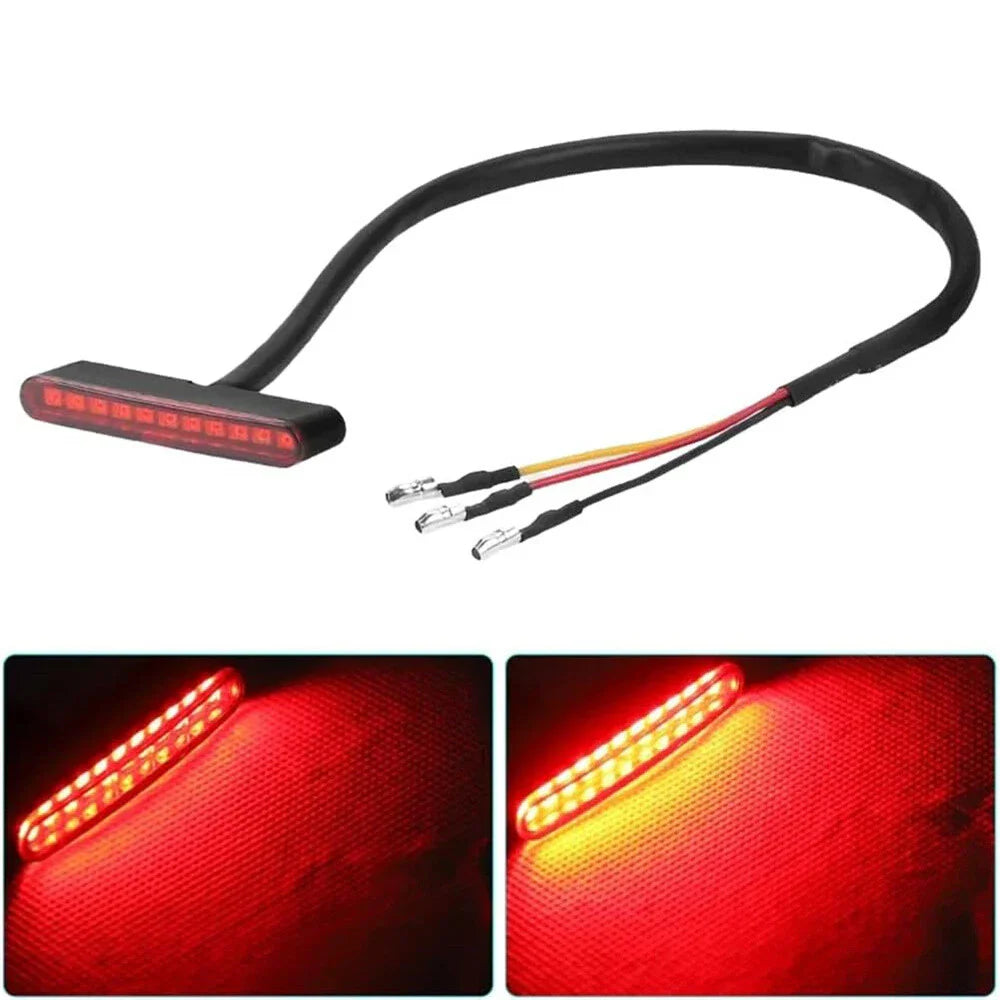 Red Universal Rear Tail Running Stop Mini Strip Brake Light for Motorcycle ATV