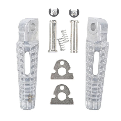 Rear Passenger Footrests Footpegs Bracket Set for Suzuki GSXR1000 (2007-2008)