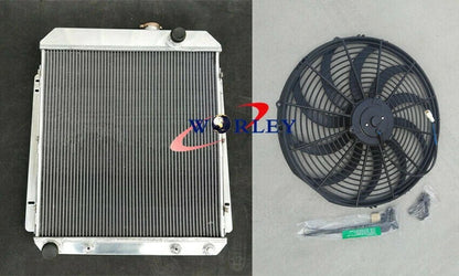 Radiator & Fan for Buick Special Roadmaster Century Super 322 Nailhead V8 (1954-56)