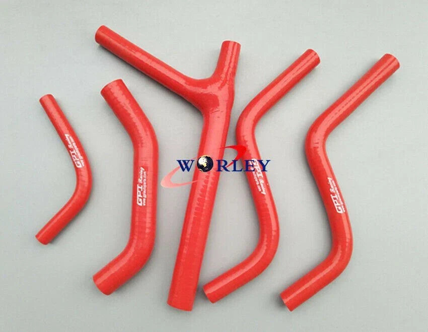 Silicone Radiator Hose for Honda CR125R CR125 1987-1988 ( Blue)