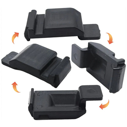 4 Pcs Door Lock Striker for Benz W123 240D 280E 300D (1976-1985)
