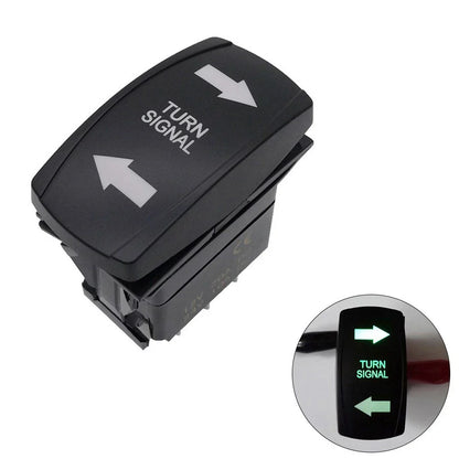 Part Turn Signal Switch 7Pin ABS Vehicle Accessories Black Boat for RV