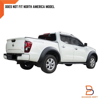 Matte Black 6" Fender Flares for Nissan Navara UTE D23 (2021-2023)