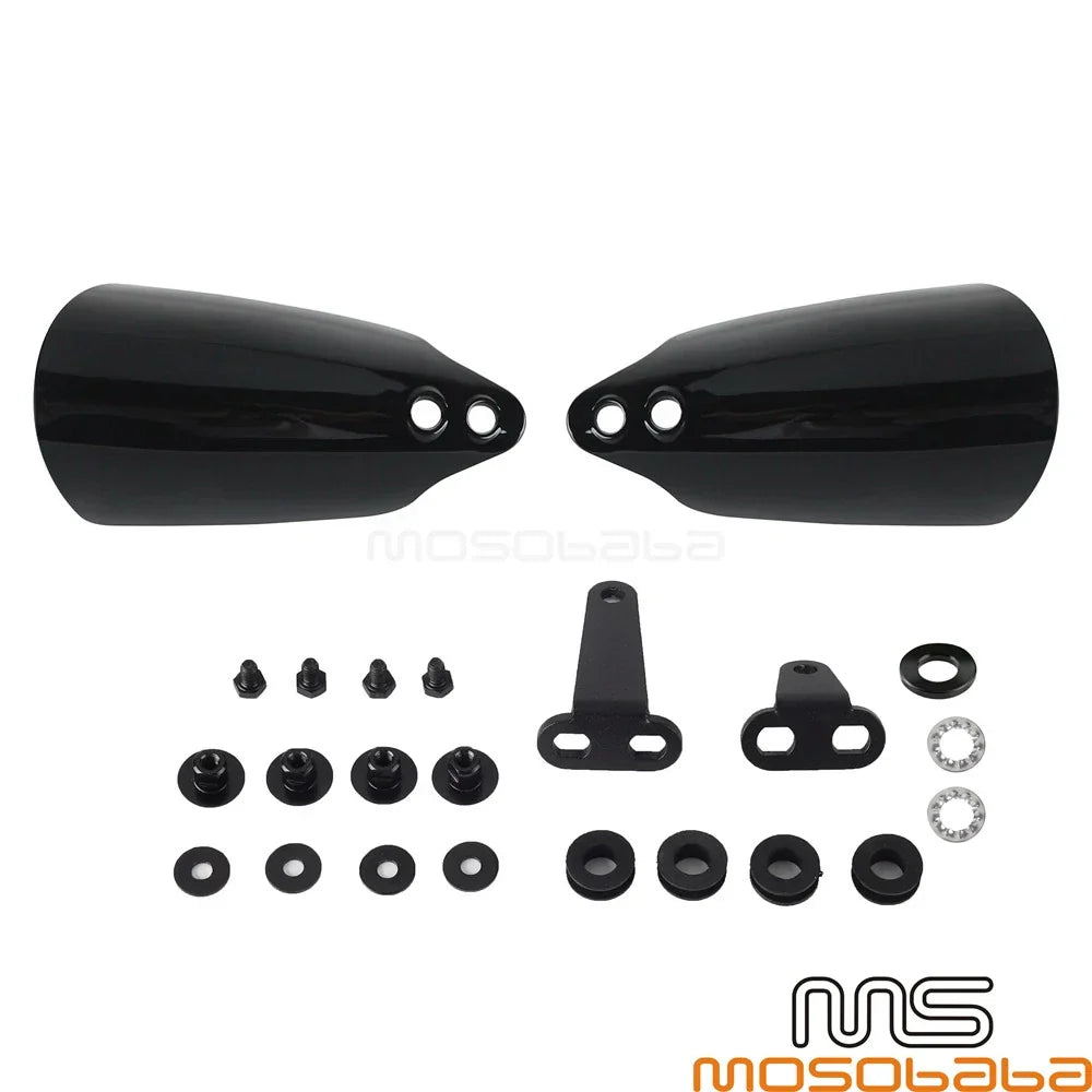 Handguards Kit for Harley Sportster Forty-Eight, SuperLow, Custom, Iron (2004-2023)