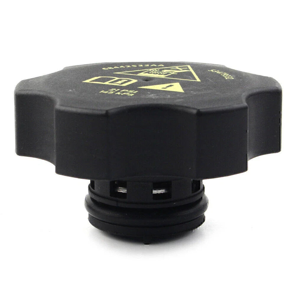 Black Plastic Coolant Cap for Dodge (2011-2019)
