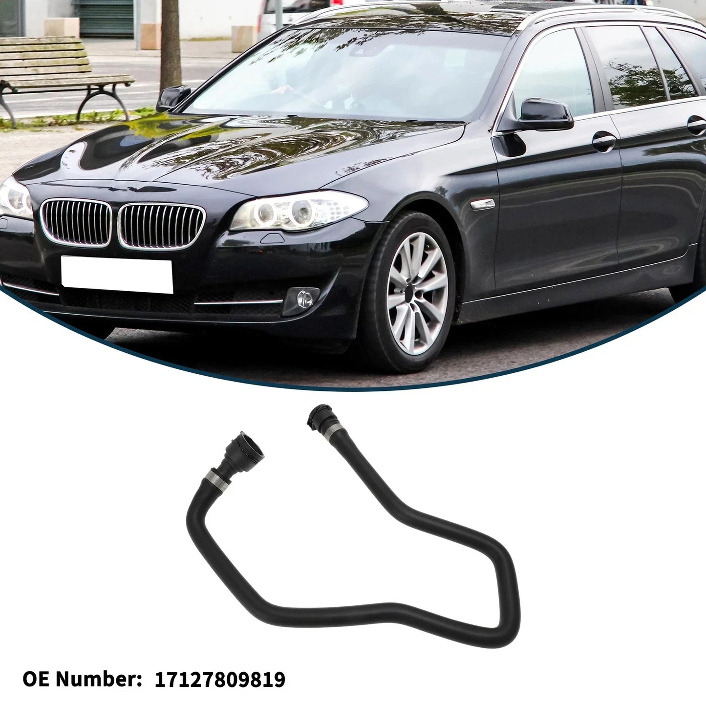 Radiator Hose for BMW 5 Gran Turismo (F07) 520d (2010 - 2017)