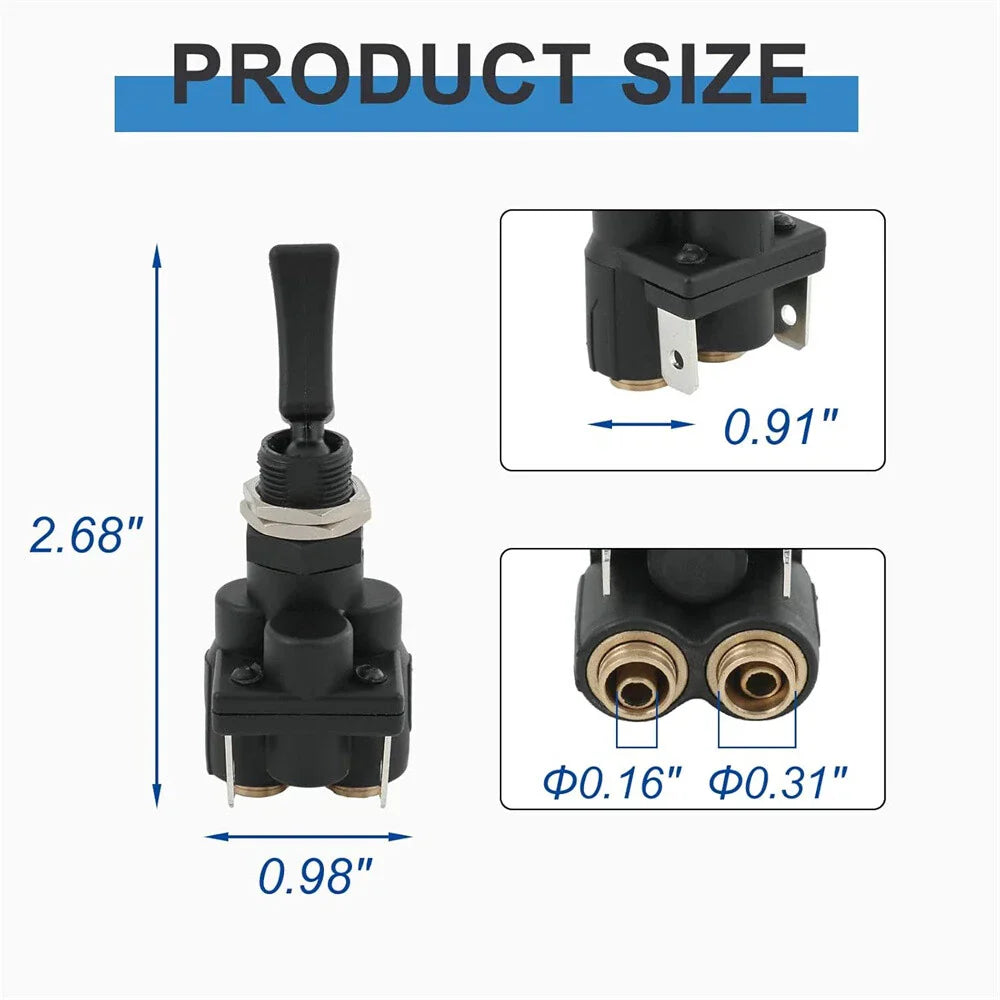 Air Electric Toggle Valve Paddle Switch for Peterbilt